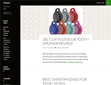 Tablet Screenshot of presavi.com
